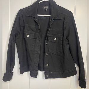 Buffalo jean jacket - black medium